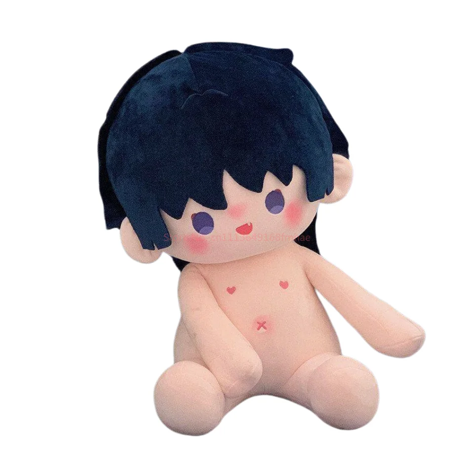Genshin Impact Kaedehara Kazuha Cotton Doll 40cm Skeleton Sitting Cute Anime Game Peripheral Collectible Gift For Anime Fans