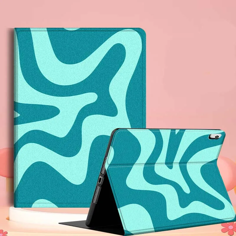 

Abstract Line Pattern For iPad mini Air 1 2 3 4 5 6 7 6th 7th 9 11 13 M3 M2 gen 7.9 8.3 10.9 Inch 2024 2025 Tablet Case