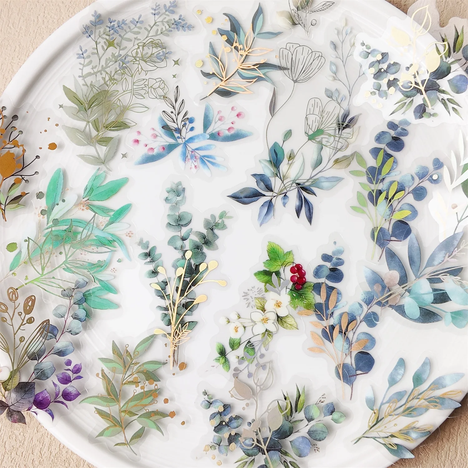 40 pezzi PET pianta fiore ades - Art Craft Journal recensione e prezzo