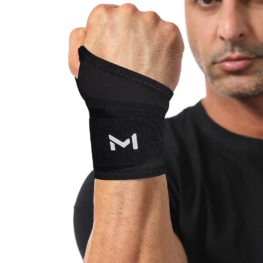 1/2PCS Men Women Wrist Guard Protector, Elastic Wrist Support for Wrist Pain Tendon Sheath Strain, Ideal for Badminton Fitness