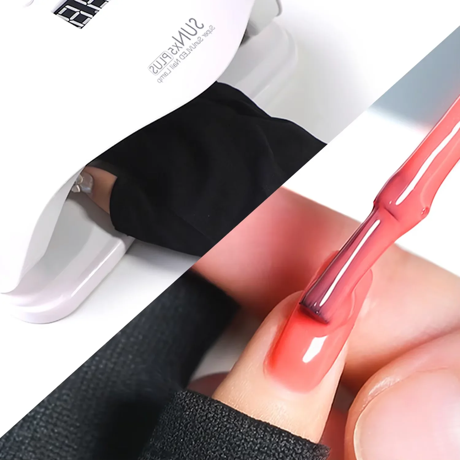 LINMANDA Anti UV ถุงมือเจล Professional ถุงมือป้องกันเล็บ UV SHIELD ถุงมือป้องกันเล็บถุงมือสําหรับเล็บ