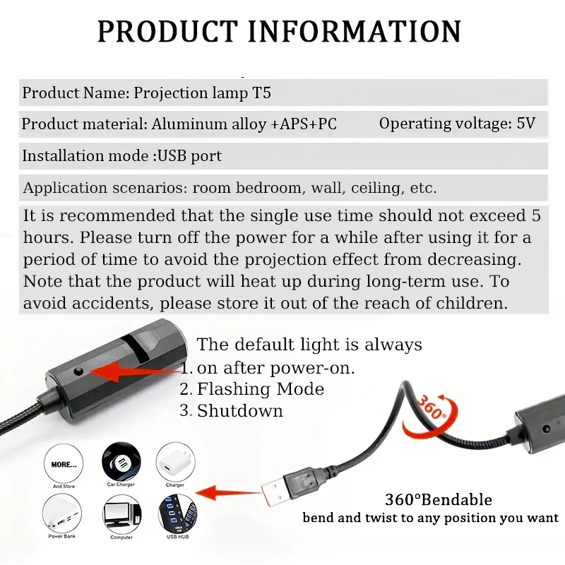 ไฟฉายบรรยากาศ LED, การออกแบบสร้างสรรค์หัวฟักทองและปราสาท, แสงบรรยากาศรื่นเริง, ของตกแต่งบ้านฮาโลวีน