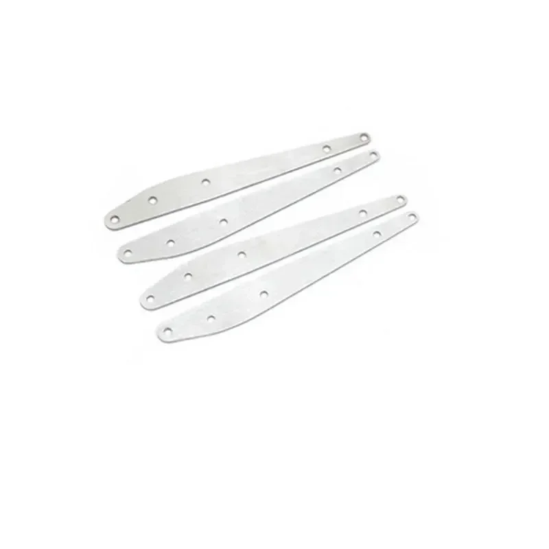 Plaque de protection d'essieu blindée pour châssis métallique en acier inoxydable, pour AXIAL RBX10 Ryft 1/10 RC, pièces de mise à niveau de voiture sur chenilles