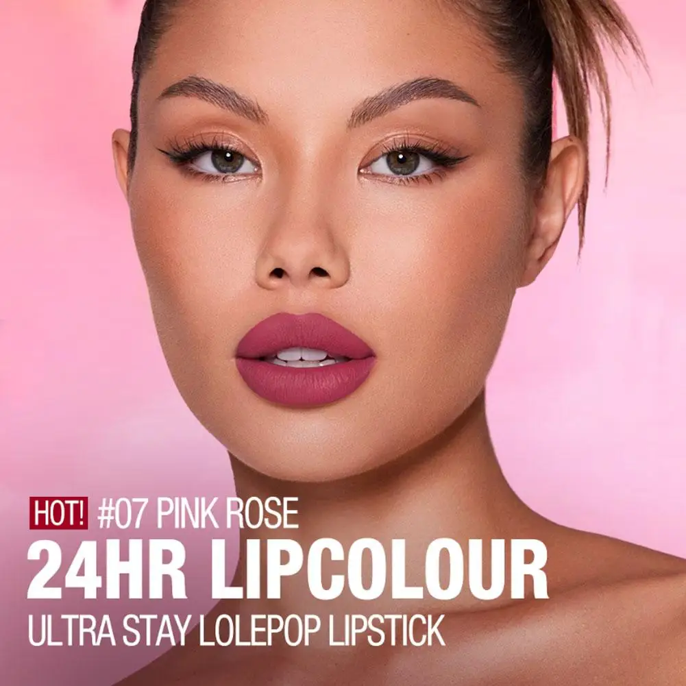 O.TWO.O Matte Lipstick Long Lasting Waterproof 24HRS Velvet Ink Lip Tint Non-stick Cup Lip Gloss Sexy Red Liquid Lipstick Makeup