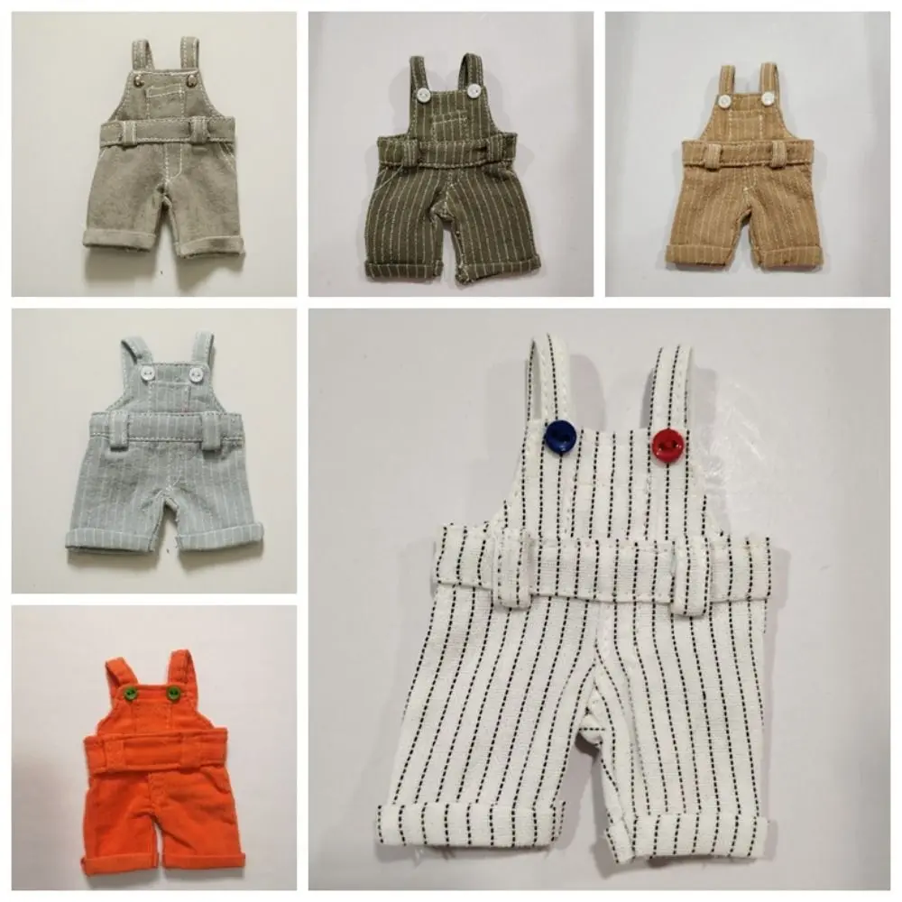 

Overall Gromit Doll Clothes Suspender Pants Colorful 12cm Cotton Doll's Clothes Mini Dressing Game Plush Dolls Clothes