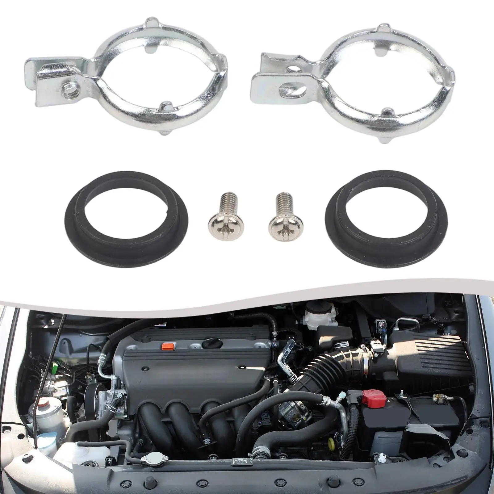 

Coolant Connector Exchanger Repair Kit Engine Bay Installation As Shown Auto Repair Parts For Heating Check OE Before Purchase