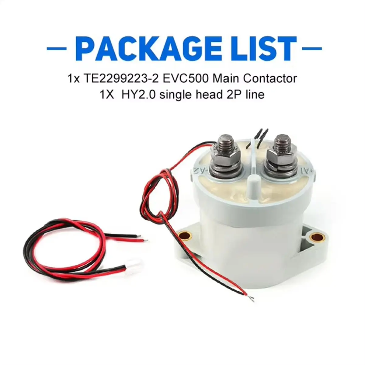 popop 1000A Electromagnetic Relay High Voltage High Current DC 1000A Main Contactor for Electric Vehicles