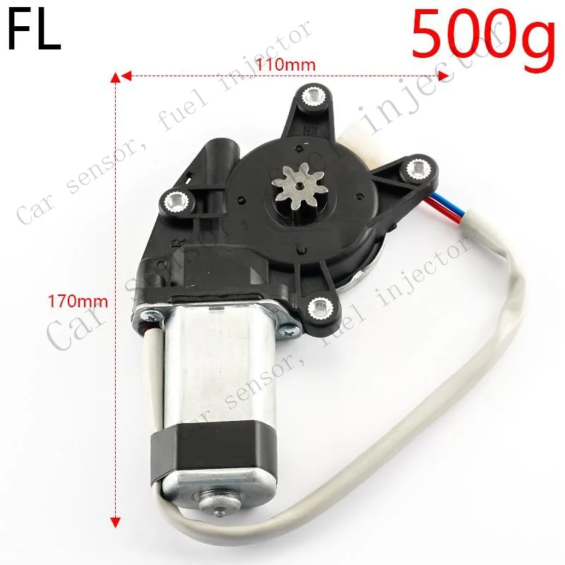 Q+ Power Door Front Left Side Window Lifter Motor For 1984-1989 Nissan 300ZX