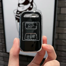 Tpu Car Key Case Cover Shell Fob For Chery Tiggo 3 5X 4 8 Glx 7 2019 2020 Arrizo For Cheri Tiggo 8 Protected Holder
