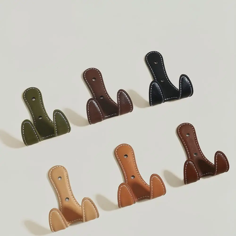Modern Minimalist Leather Hook Wall Mount Hanger For For Diyin Home Organization Entryway Closet Coat Storage Tool