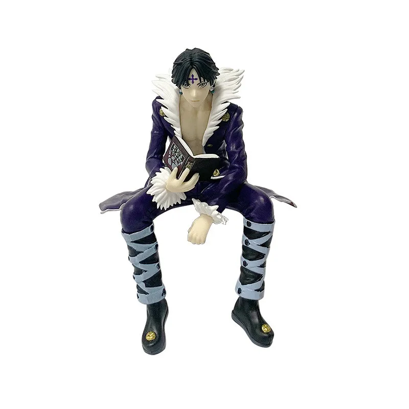 13,5 cm Anime Hunter × Hunter Hisoka Nudel presse sitzen Modell Spielzeug Geschenks ammlung Action figur PVC Boxed – Detail 15