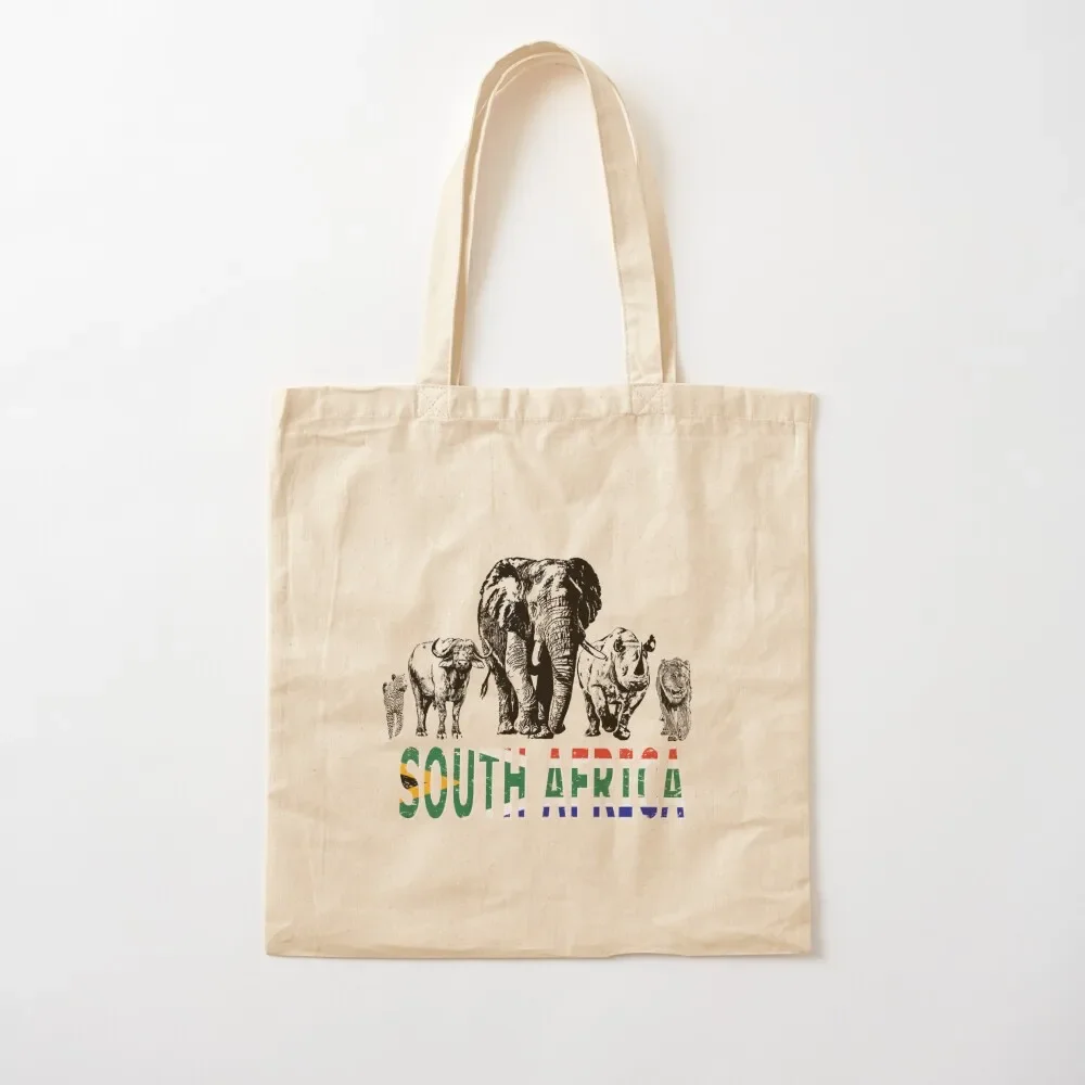 

Africa's Big Five for South Africa Fans Tote Bag bag luxury women sac pour femme Tote Bag