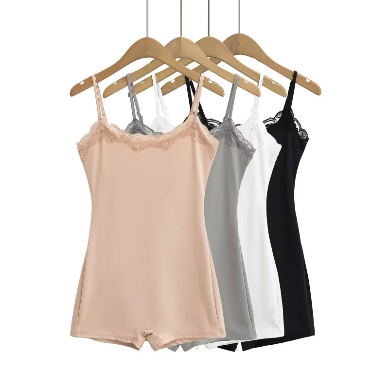 

Сексуальный облегающий купальник-бикини с кружевной отделкой и высокой талией, короткие шорты, полиэстер, летний модный тренд