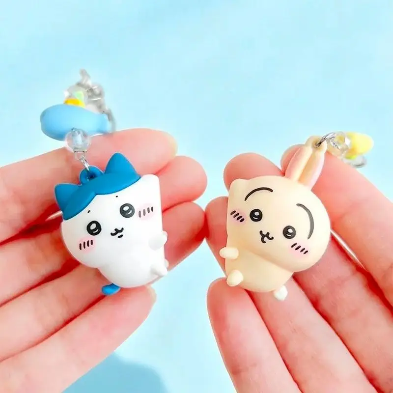 2027 Chiikawa Series Magnetic Pair Keychain Hard Personalized Exquisite Creative Cartoon Doll Small Pendant Small Gift