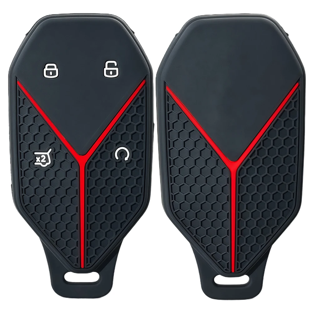Funda de silicona para llave de coche BYD Formula Leopard SUPER 5 Ultra 8 Titanium 3 9 Fang Cheng Bao, cubierta protectora para llavero