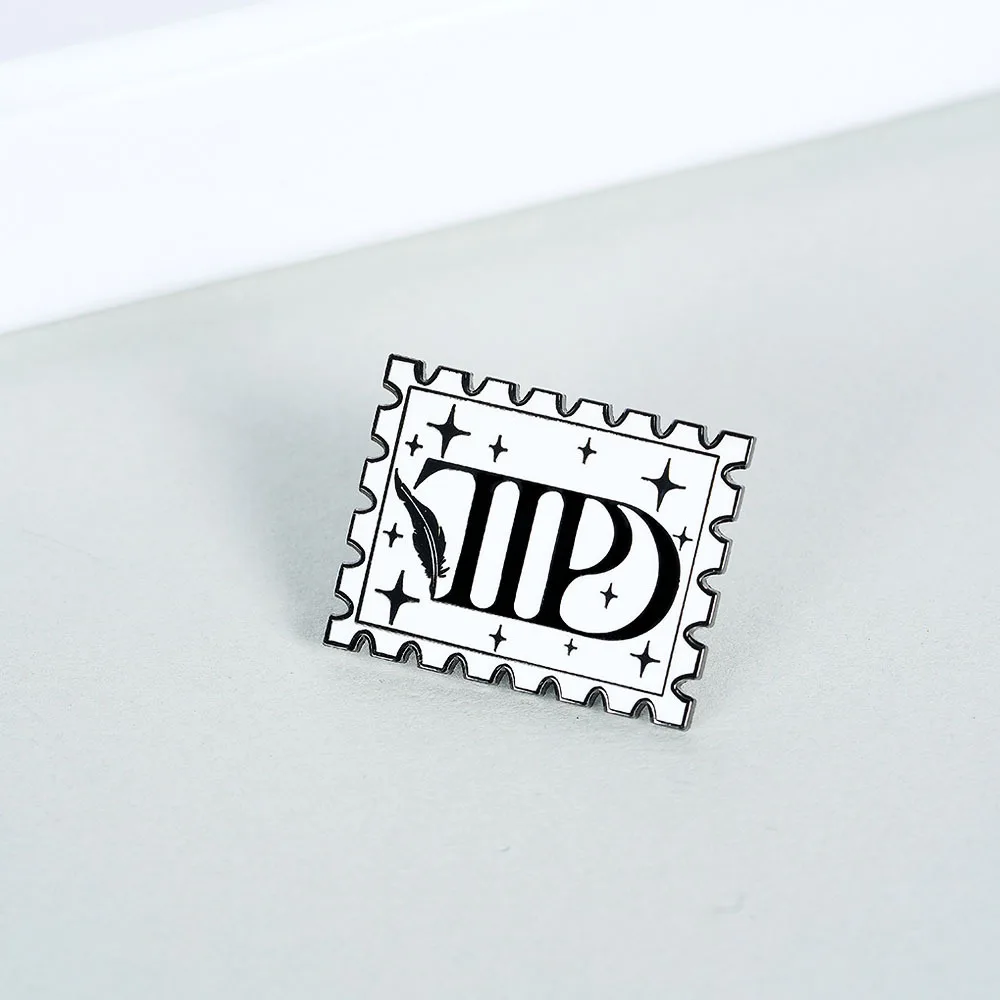 Pin de sellos TTPD, Pin de solapa del Departamento de Poetasturadas, insignia de álbum, accesorios periféricos de música