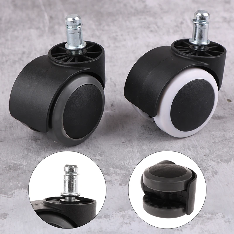 Roda Kastor putar Universal 2 inci, pengganti kursi game, kursi kantor, perangkat keras furnitur