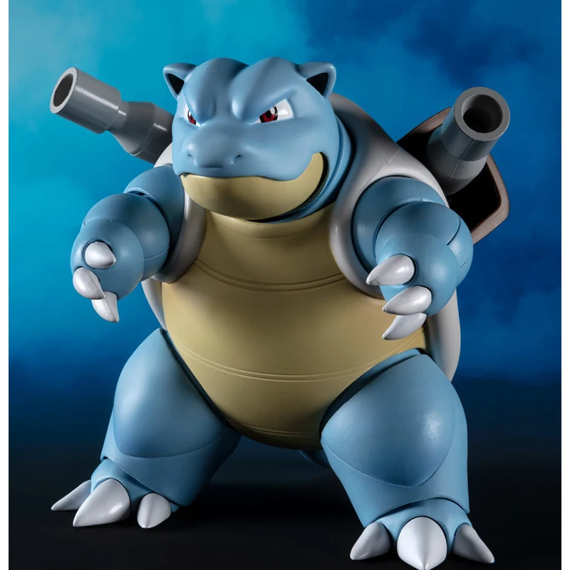 Bandai Original SHF POKÉMON BLASTOISE -ARTS REMIX-อะนิเมะ Action Figure Assembly ของเล่นสะสมเครื่องประดับของขวัญ