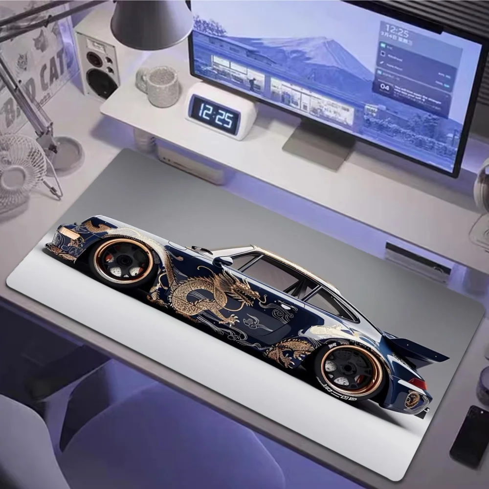 

Крутой автомобильный коврик для мыши, большой XXXL офисный настольный коврик, компьютерная клавиатура, настольный коврик, автомобильный стиль, коврики для мыши, подарок для парня