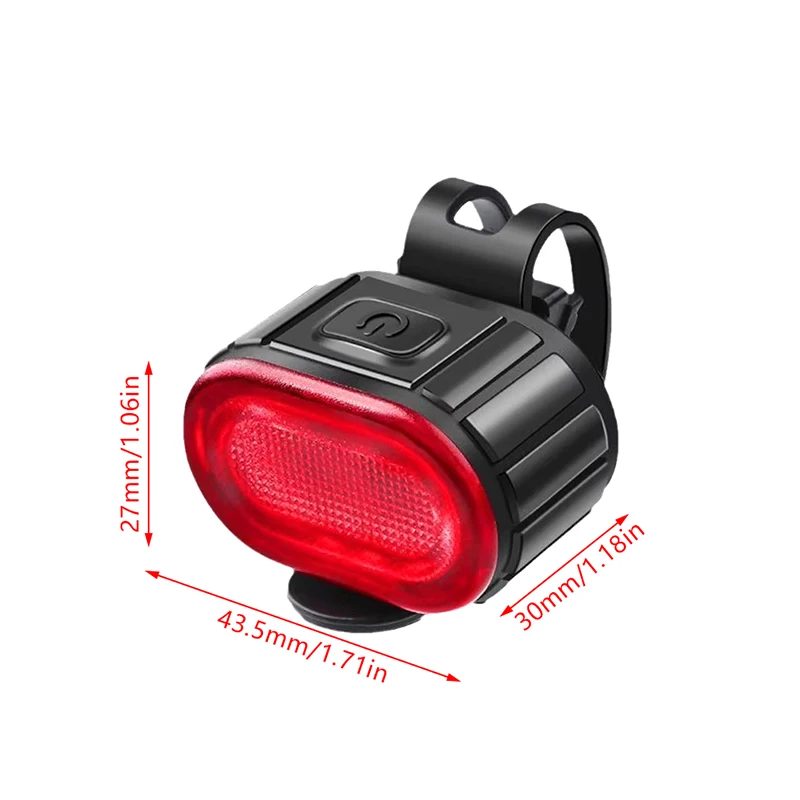 Bike Lights LED Bicycle Lamp USB Rechargeable Front Rear Bike Flashlight Cycling Headlight Taillight Road Bicycle Accessories