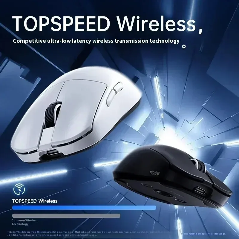 

E-sports game mouse MCHOSE L7 8K PAW3395 lightweight low latency three mode wireless computer accessories game mouse