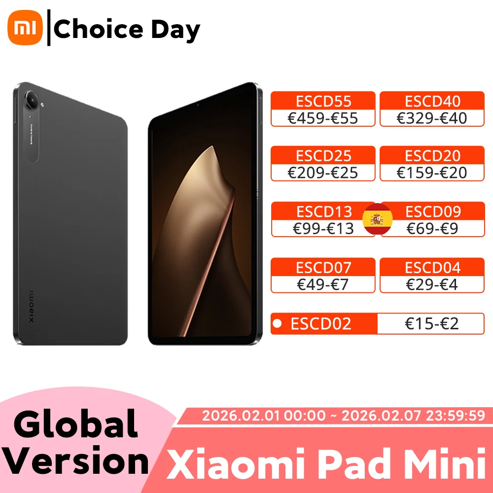 Globalna wersja Xiaomi Pad Mini Tablet Procesor MediaTek Dimensity 9400+ Ekran 8,8 cala 3K 165Hz Duża bateria 7500mAh Ładowanie HyperCh 67W