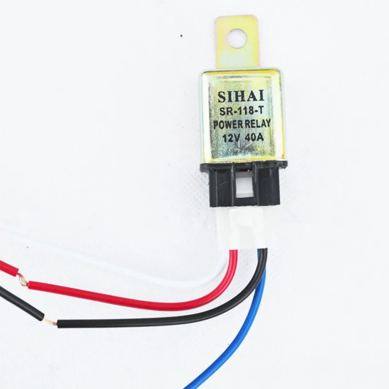 1PC Auto Car Truck 12V 24V 40A Normally Open NO Contact 4 Pins Power Relay With Wire Harness Socket For The Air Conditioner