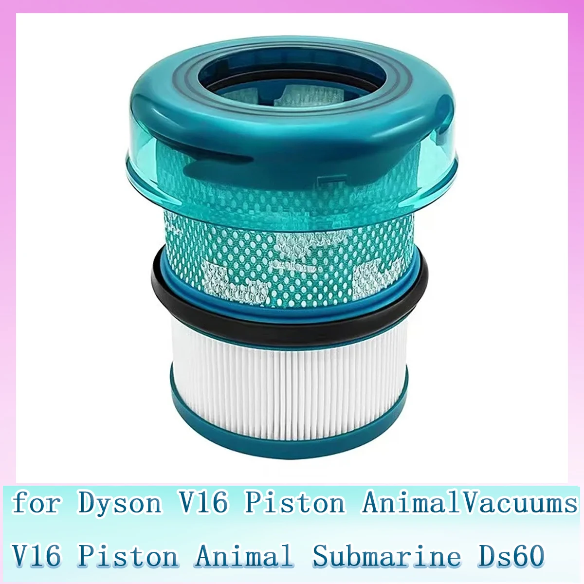 HEPA Filter for Dyson V16 Piston Animal Vacuums,  for V16 Piston Animal Submarine Ds60 Wet & Dry Vacuum Cleaner