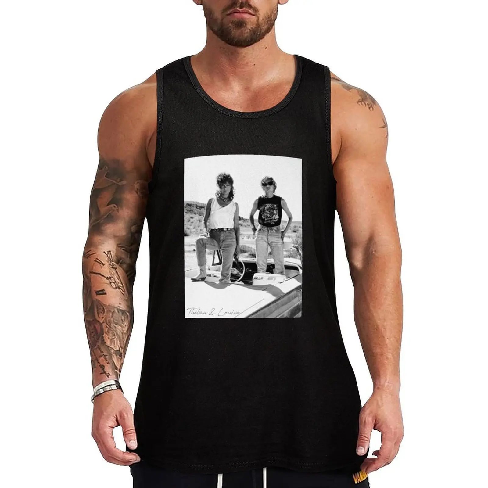 Тельма и Луиза Майка Жилет Рубашка для бега Нижнее белье Мужская одежда