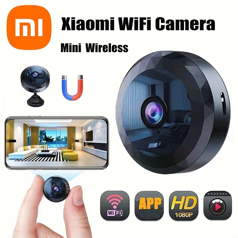 xiaomi camera a11 sem fio mini monitoramento wifi camera de seguranca hd 1080p bateria recarregavel deteccao de movimento filmadoras 01