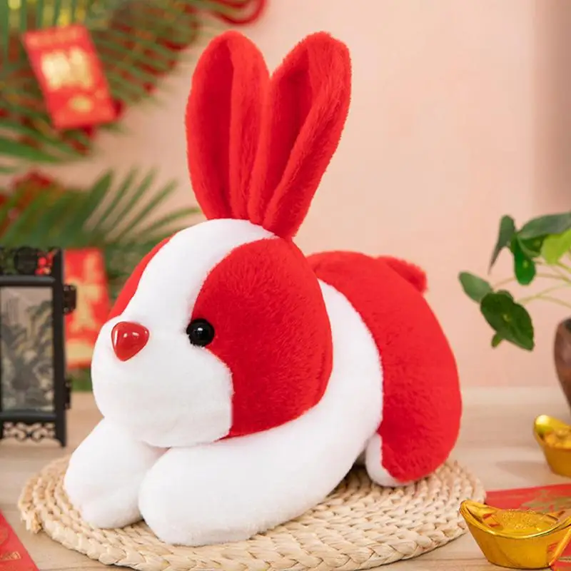 Lucky Rabbit Plush Bunny Plush Doll 20cm Plush Rabbit Stuffed Animal Rabbit Stuffed Toy Bunny Plush Wygodny Lucky Cute