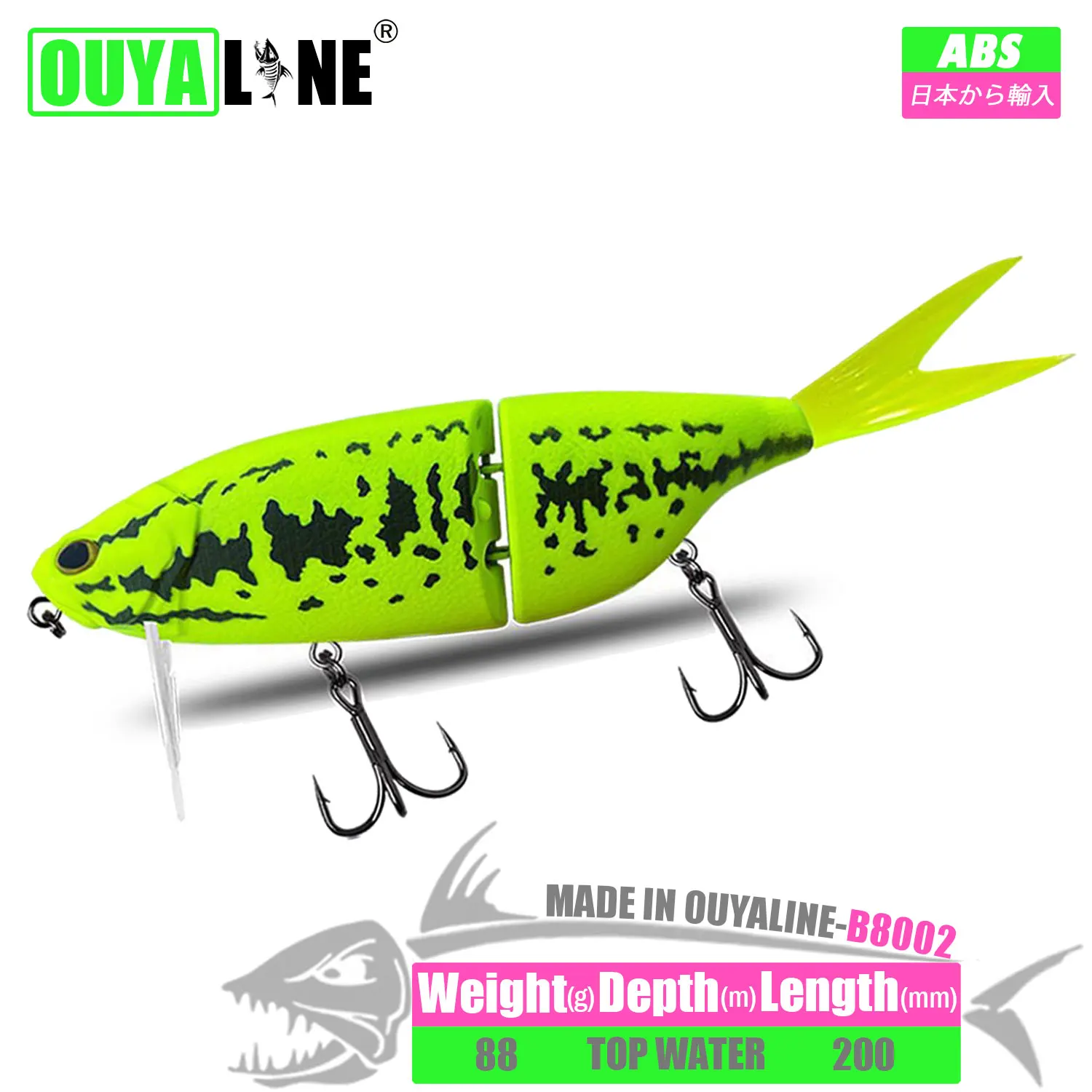 

Minnow Swimbait Fishing Lure 88g 200mm Isca Artificial Floating Wobblers Hard Bait Accesorios De Pesca For Bass Pike Fish Leurre