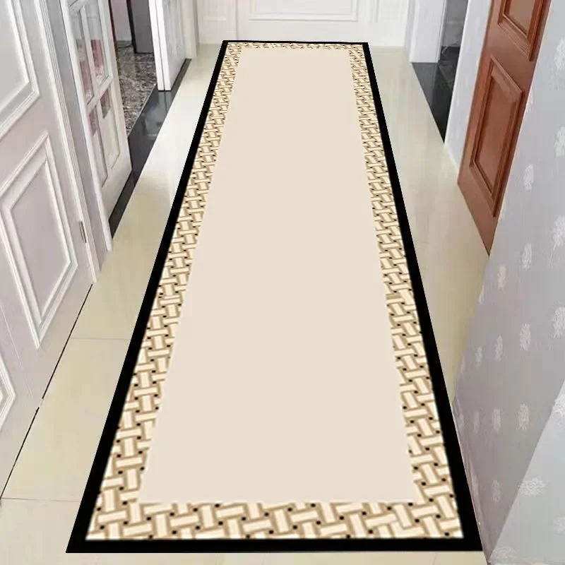 Hotel Walkway Corridor Carpet Hallway Runners Rugs 3D Printing Coiled Material Can Be Cut To Cover Floor Mat Non-Slip Doormat