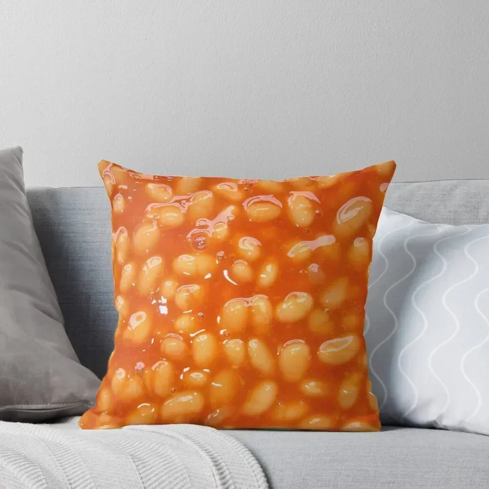 

Baked Beans Throw Pillow Sofa Covers Cushion Child pillow