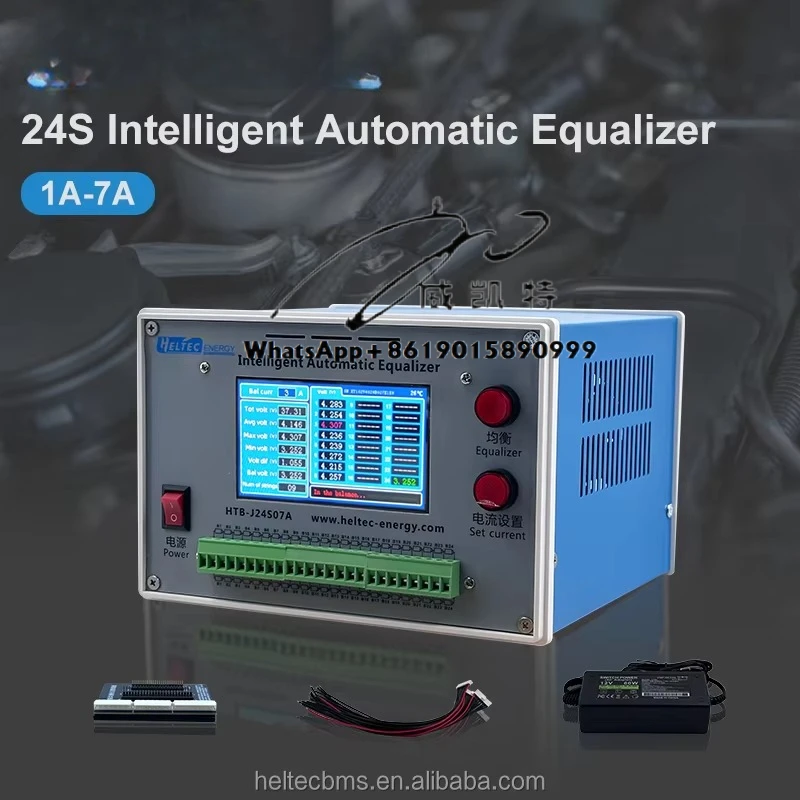 Batterie-Balancer und Rekonditionierung 4A 7A Lithium-Batterie-Reparaturmaschine für Auto 24S 4,5 V Batterie-Equalizer