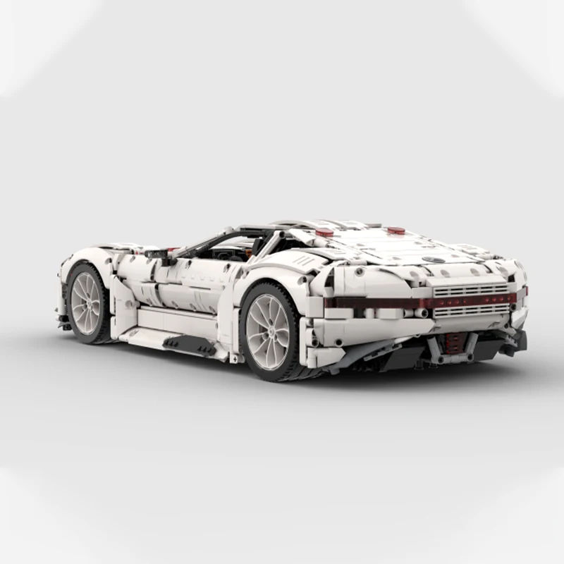 Moc 테크니컬 AMG 비전 GT 1:8 자동차 모델 빌딩 레이싱 슈퍼카 블록, 창의적인 어린이 브릭 장난감, 크리스마스 선물, 2853 개