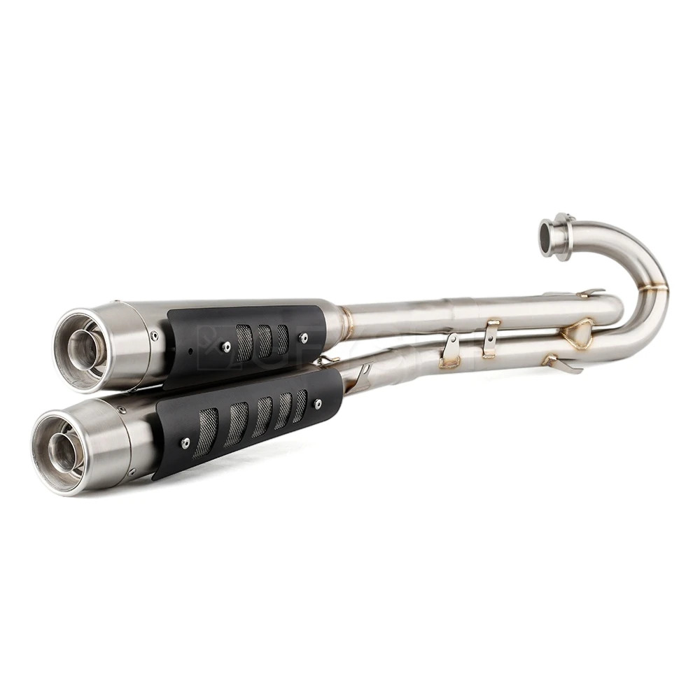 For Triumph Scrambler 2017-2025 Scrambler 900 Street Scrambler Escape Motorcycle Exhaust Muffler With Header Link Pipe Slip-on