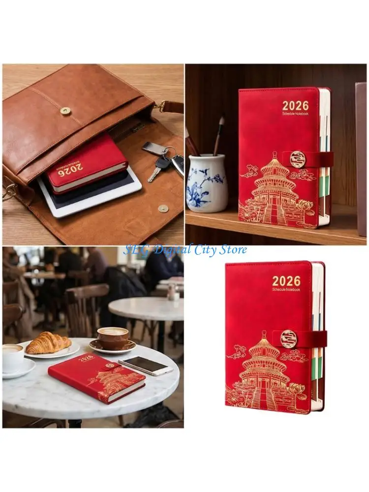 

U75B Notebook Work Planner For Time Management With Quality Paper And Compacts Design