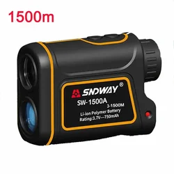 Telescope Laser Range finder 600m 1000m 1500m Monocular Metro Laser Distance Meter Tape Laser Measure for Hunting Digital