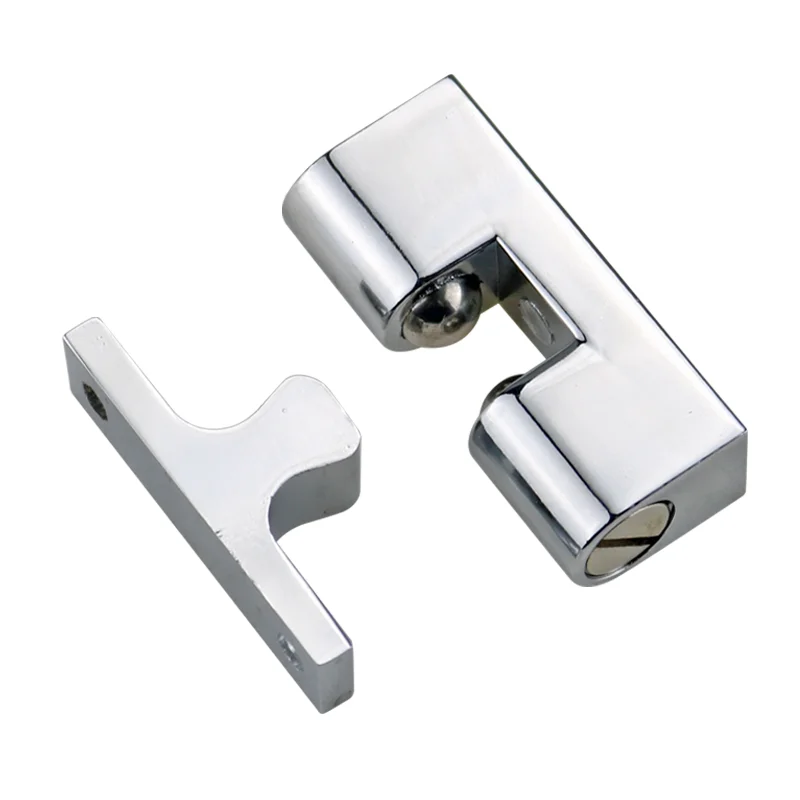 Zinc Alloy Spherical Buckle Adjustable Ball Type Built-In Ball Type Straight Shaped Door Buckle Strong Force Buckle