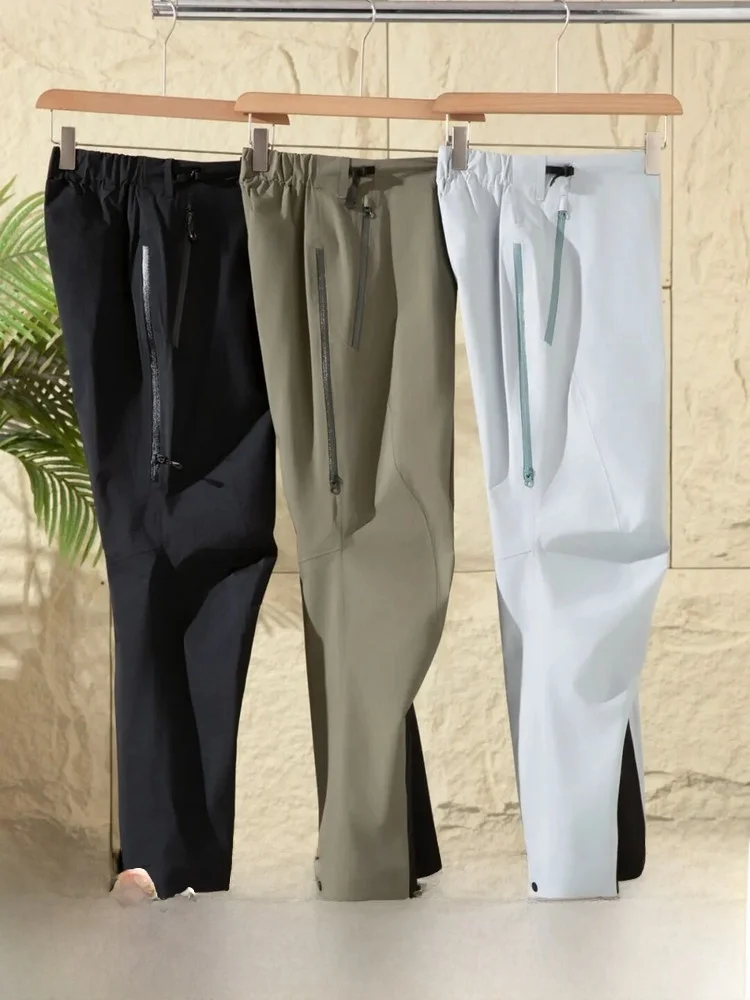 

High-End Fully Taped Hardell Ski Pants Men's Outdoor Casual Straight Leg Trousers Windproof Nylon Fiber Autumn Winter