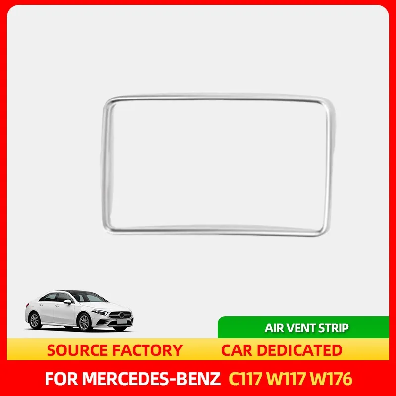 

Внутренние наклейки ABS, задняя крышка вентиляционного отверстия автомобиля, накладка для Mercedes Benz A B GLA CLA Class C117 W117 W176 W246 Au