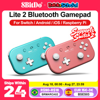 8BitDo Lite 2 Gamepads for Nintendo Switch 2 Controller Controle for Switch Raspberry Pi Android iOS iPadOS tvOS macOS Turtbo