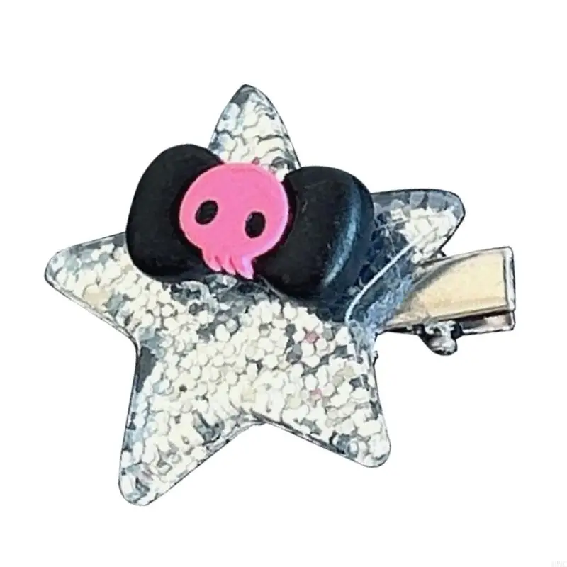 49MC 2000S CLIP CABELO FUIO PONTADO ESTRELO BOWKNOT ADULTO ADULTO CRIANÇAS LOVA