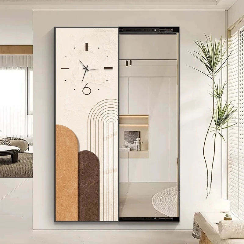 Nordic Salon Decorative Mirror Large Wall Decor Decorative Mirror Round Bathroom Decoraciones De Hogar Bedroom Decoration