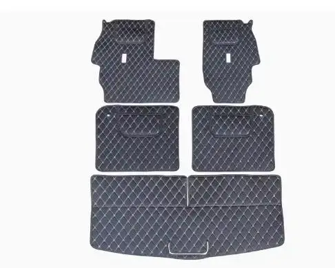 Good quality! Special car trunk mats for Nissan X-trail T33 2024-2022 7 seats boot carpets cargo liner cover for Xtrail 2023