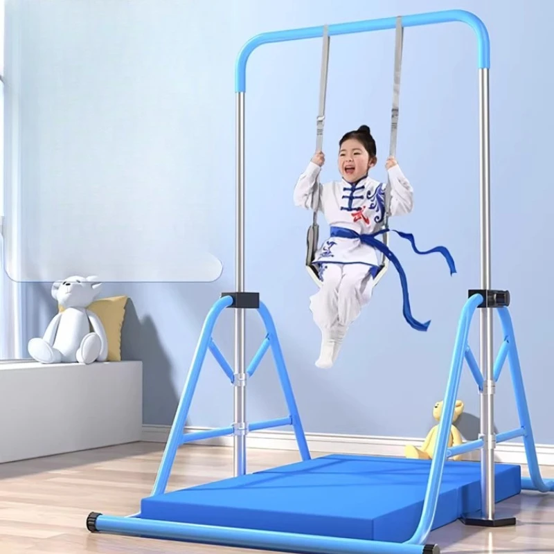 Children's horizontal bar household indoor pull-up frame Children's sports fitness equipment Kindergarten single rod floor type