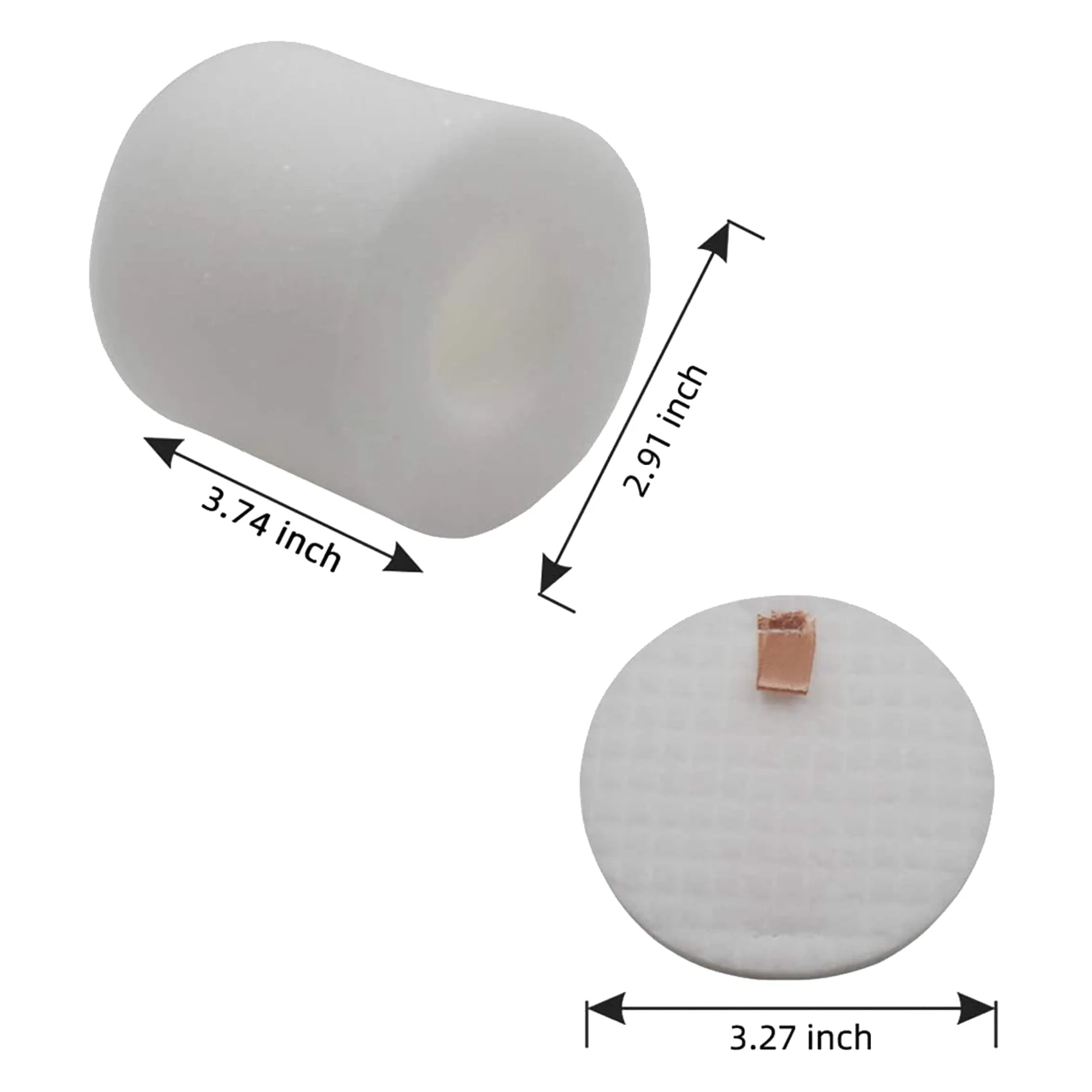 TAIGH-8X Replacement Base Pre-Motor Foam Filters For Shark IQ Robot Vacuum R101AE RV1001AE UR1005AE Self-Empty Base