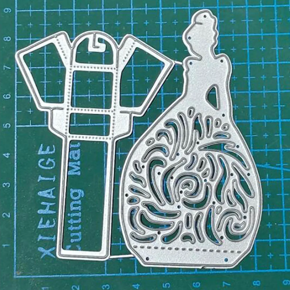 Princess Box Metal Cutting Dies Stencil Scrapbooking DIY Album Paper Card Embossing Decor Craft