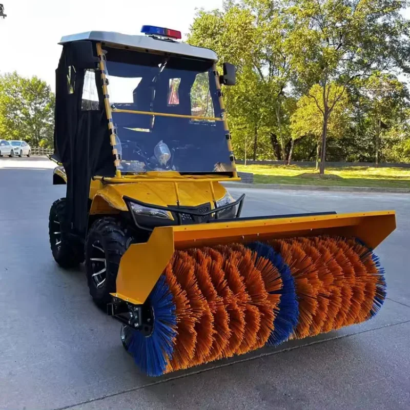 Multifunction Snow Sweeper Machine Widely Using Ride-on Snowplow Snow Removal Machine with Brush Roller Price Sale for Norway